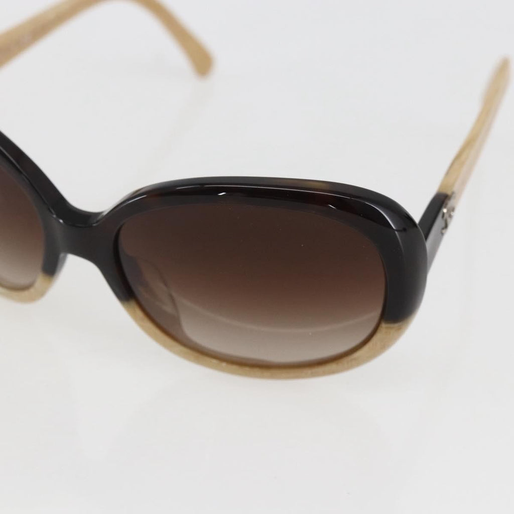Chanel Logo Cc Sunglasses Plastic Beige Plastic Sunglasse Accessory (Pre-Owned)