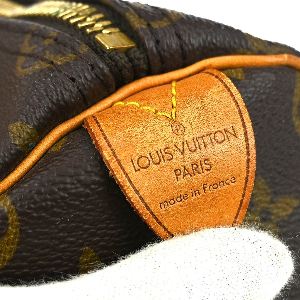 Louis Vuitton Keepall Bag Monogram Canvas Brown Canvas Travel Bag Bag (Pre-Owned)