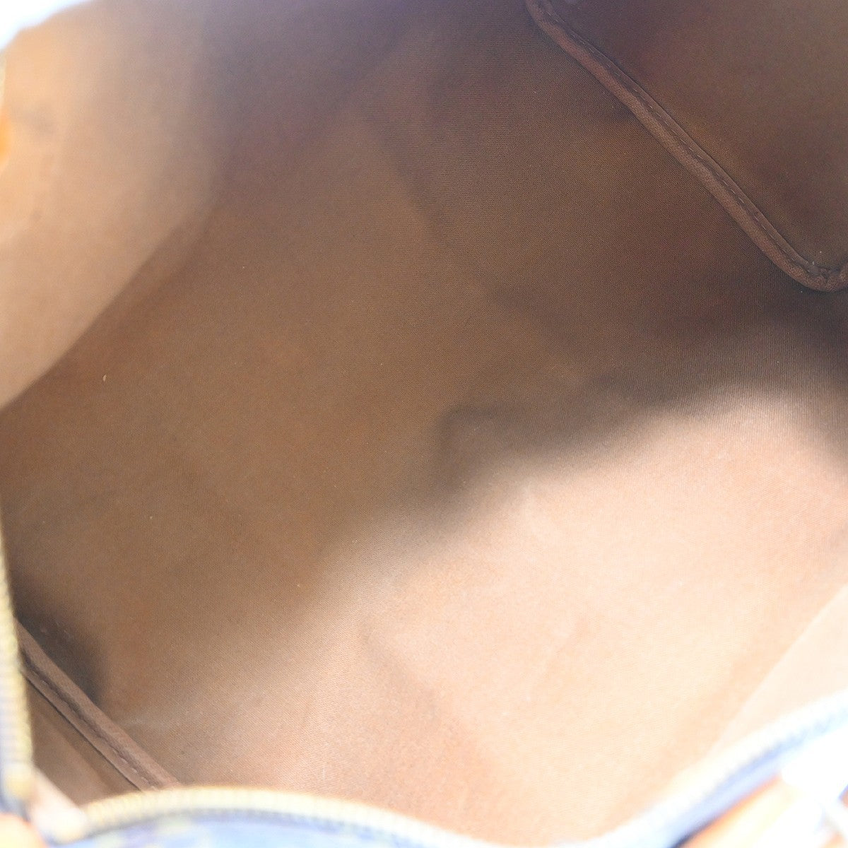Louis Vuitton Speedy Handbag Monogram Canvas Brown Canvas Handbag (Pre-Owned)