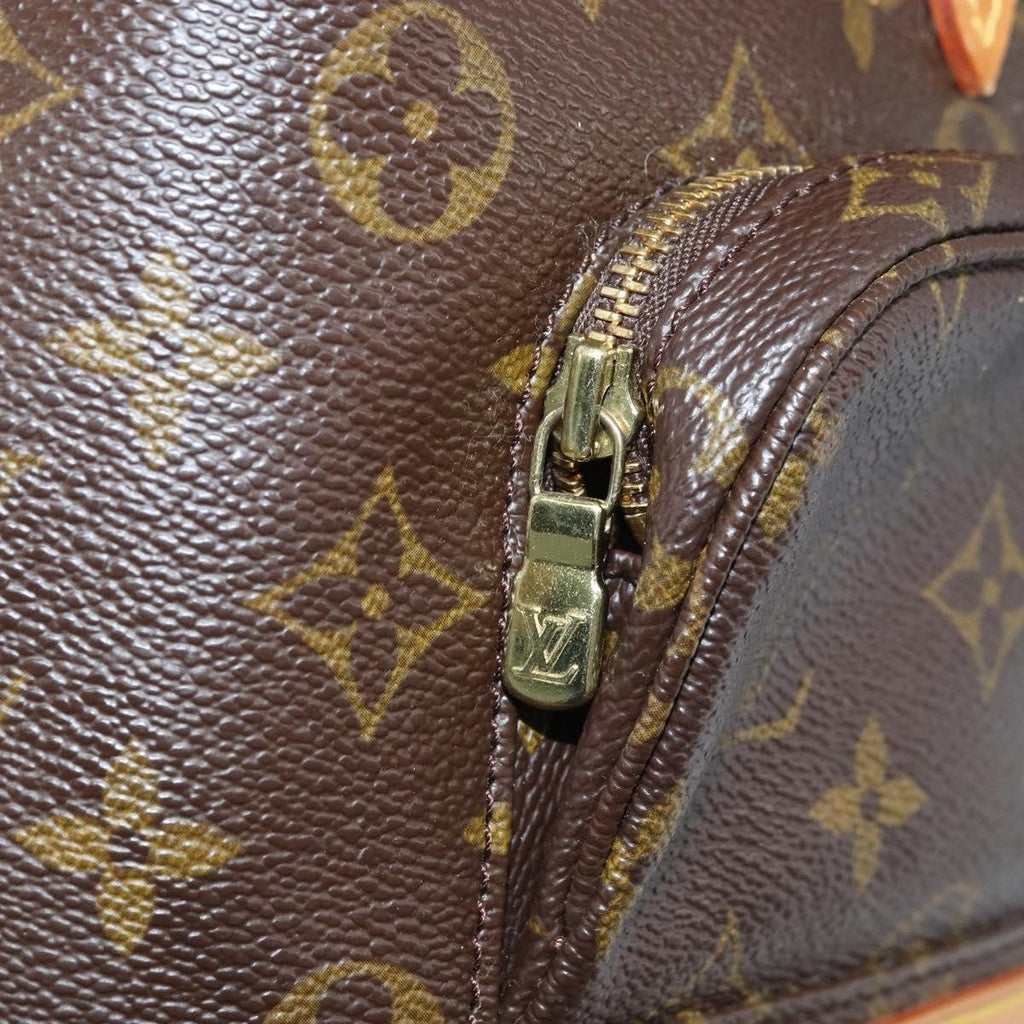 Louis Vuitton Vintage Montsouris Backpack Monogram Canvas Brown Canvas Handbag (Pre-Owned)