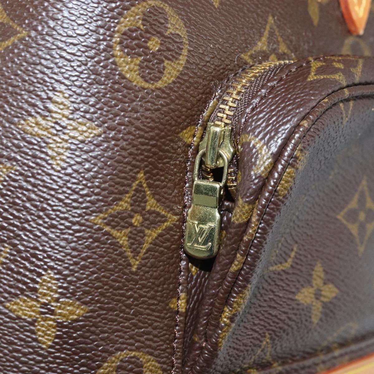 Louis Vuitton Vintage Montsouris Backpack Monogram Canvas Brown Canvas Handbag (Pre-Owned)
