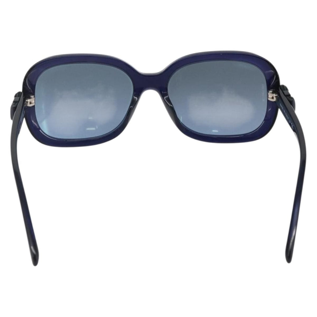 Chanel Logo Cc Sunglasses Plastic Blue Plastic Sunglasse Accessory (Pre-Owned)