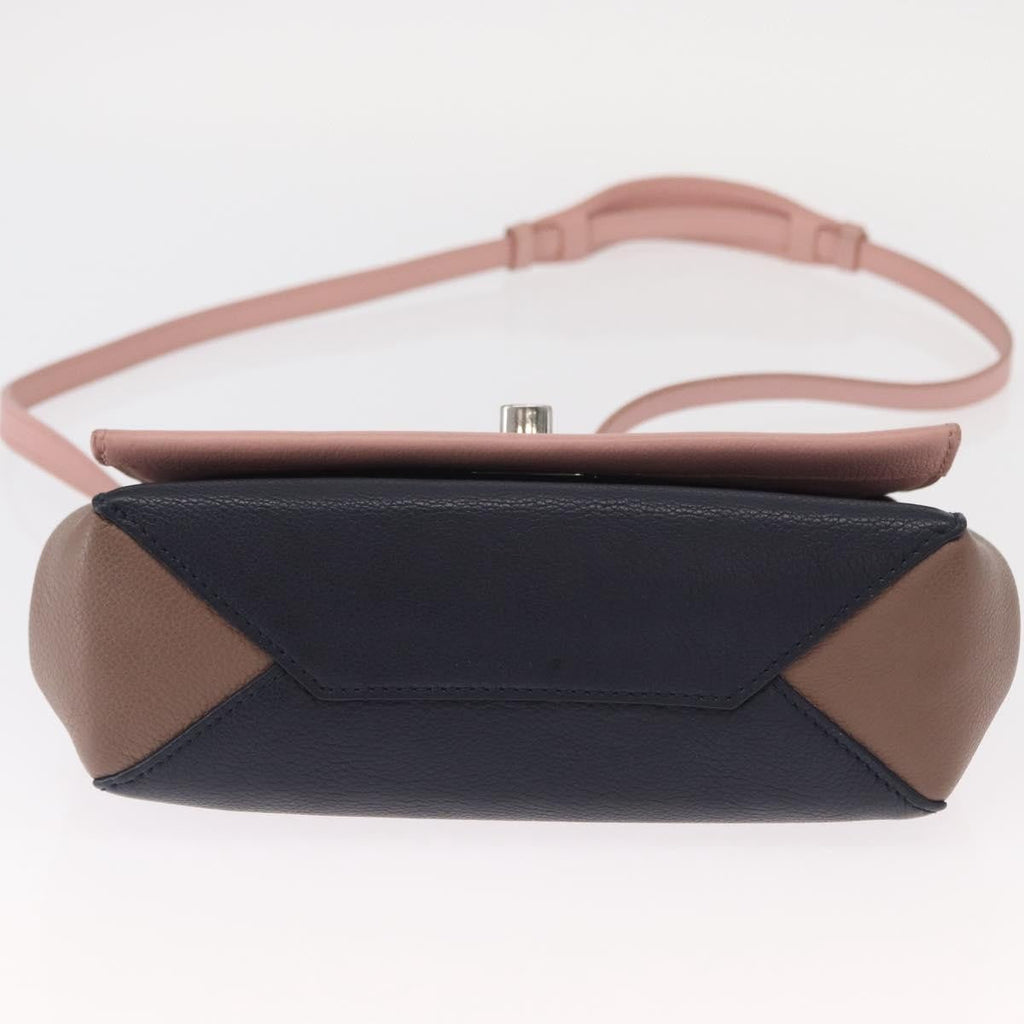 Louis Vuitton Lockme Ii Handbag Leather Pink Leather Shoulder Bag Bag (Pre-Owned)