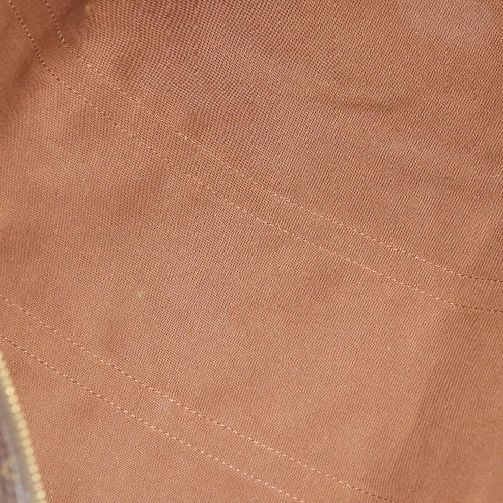 Louis Vuitton Keepall Bag Monogram Canvas Brown Canvas Travel Bag Bag (Pre-Owned)