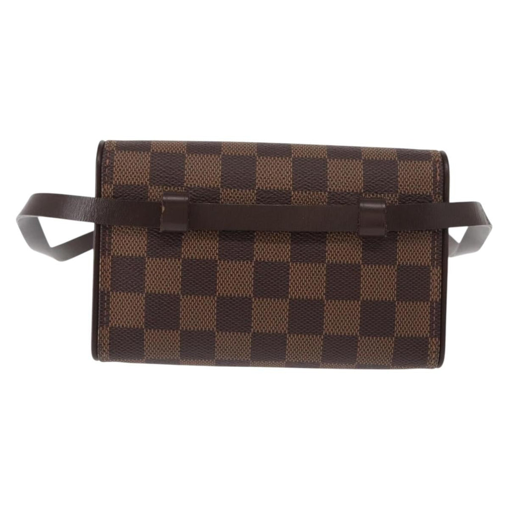 Louis Vuitton Florentine Waist Bag Monogram Canvas Brown Canvas Clutche & Pouche Bag (Pre-Owned)