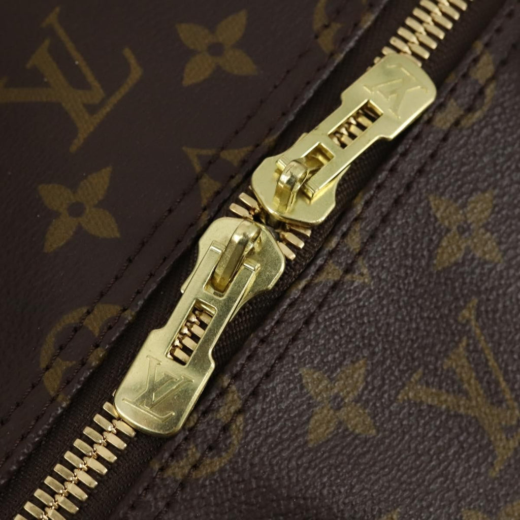 Louis Vuitton Keepall Bag Monogram Canvas Brown Canvas Travel Bag Bag (Pre-Owned)