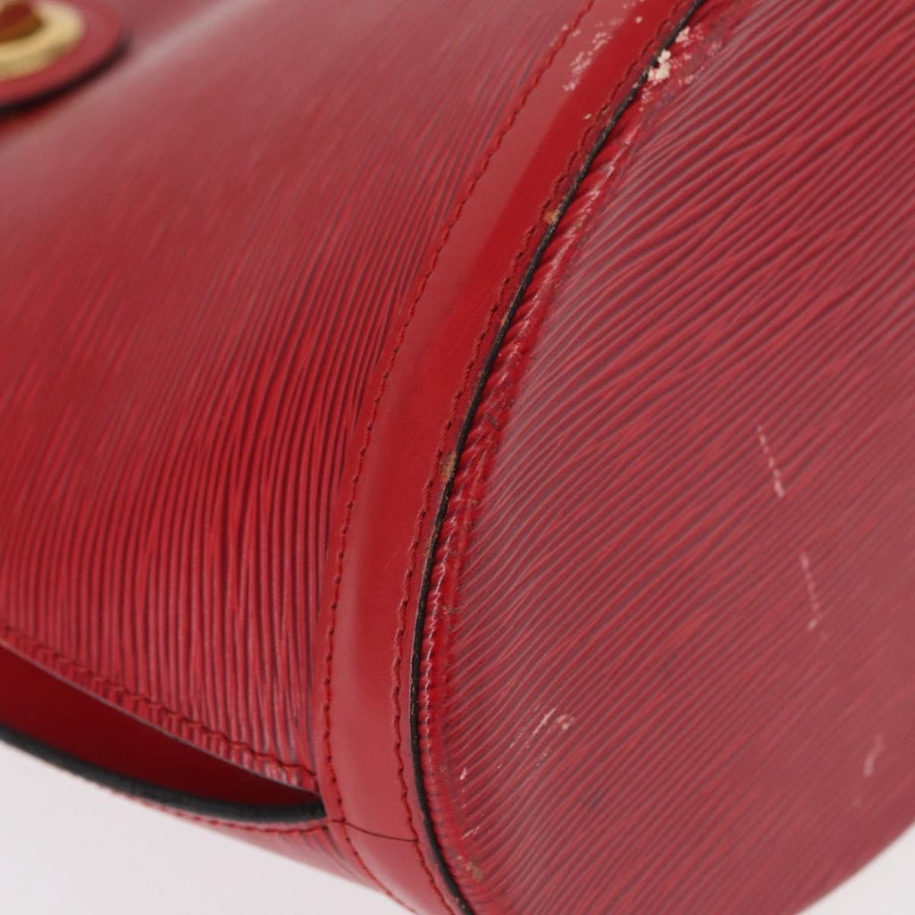 Louis Vuitton Cluny Shoulder Bag Epi Leather Red Leather Shoulder Bag Bag (Pre-Owned)
