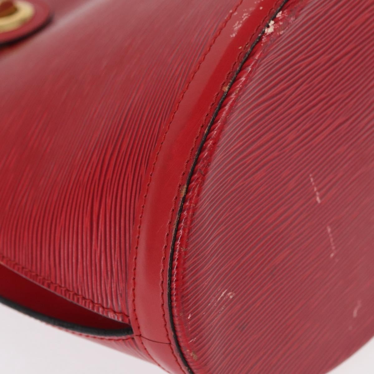 Louis Vuitton Cluny Shoulder Bag Epi Leather Red Leather Shoulder Bag Bag (Pre-Owned)
