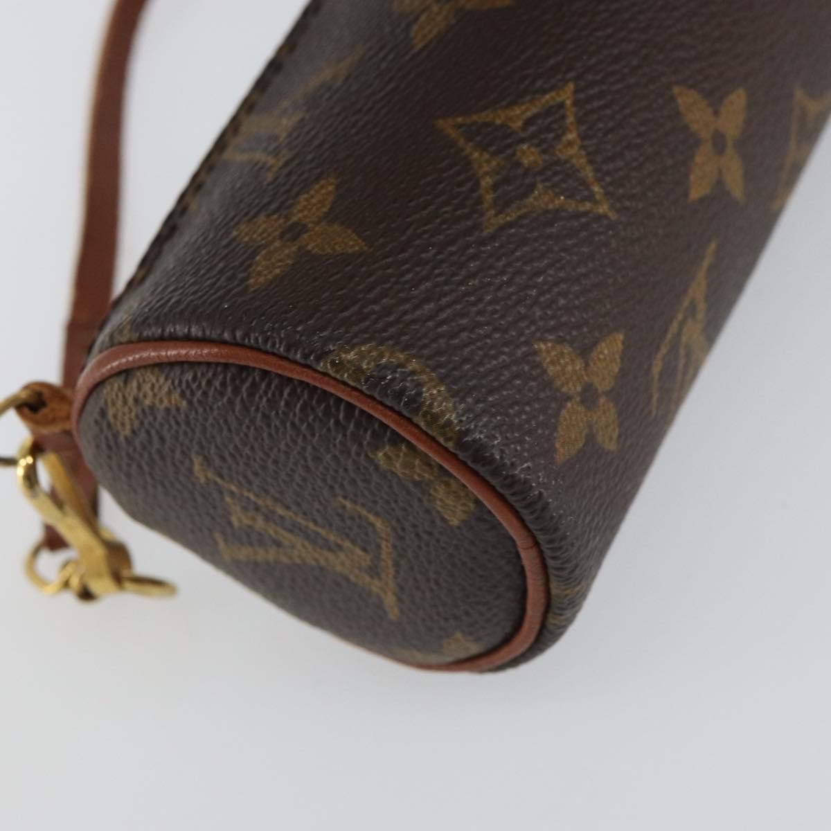 Louis Vuitton Papillon Pochette Monogram Canvas Brown Canvas Clutche & Pouche Bag (Pre-Owned)