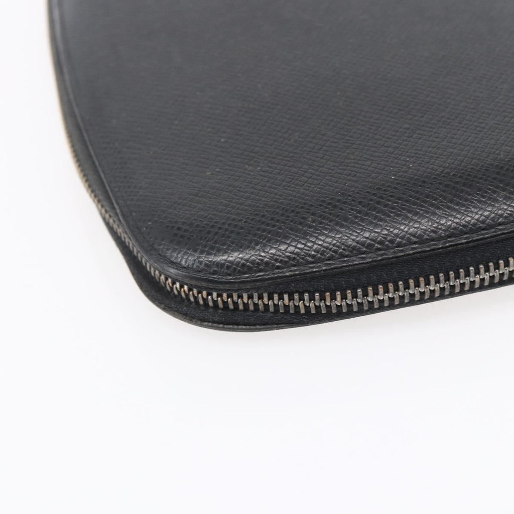 Louis Vuitton Organizer De Voyage Travel Wallet Leather Black Leather Wallets Accessory (Pre-Owned)