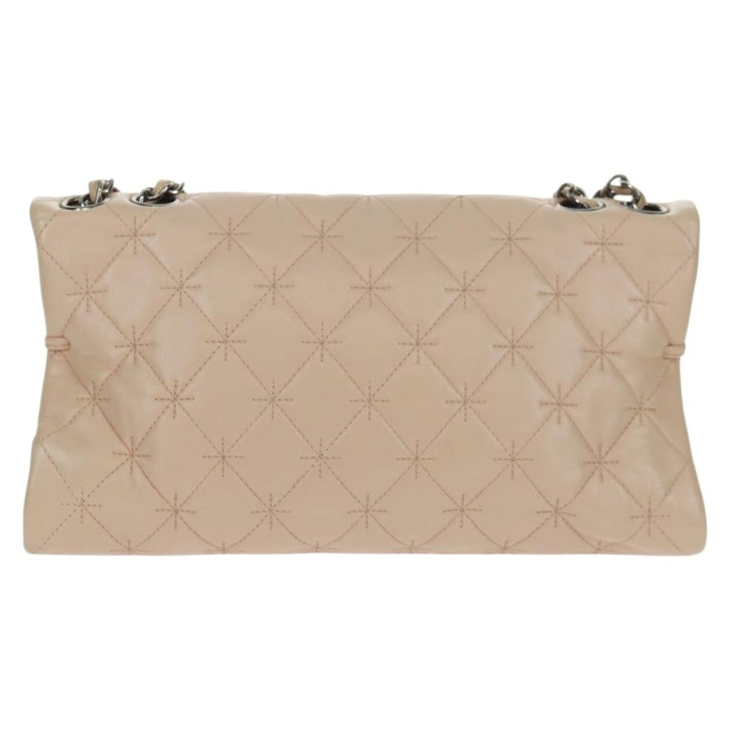 Chanel 2.55 Shoulder Bag Leather Pink Leather Shoulder Bag Bag (Pre-Owned)