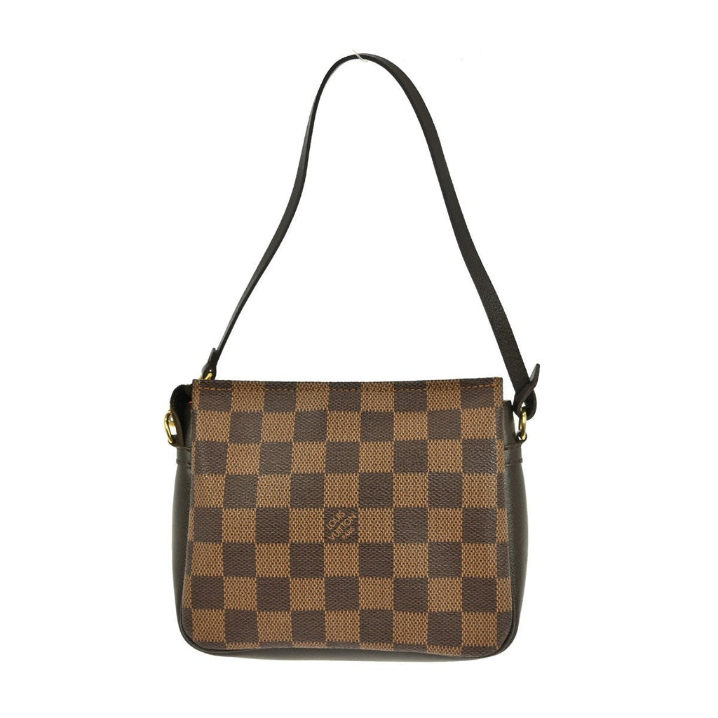 Louis Vuitton Trousse Make Up Bag Damier Canvas Brown Canvas Clutche & Pouche Bag (Pre-Owned)