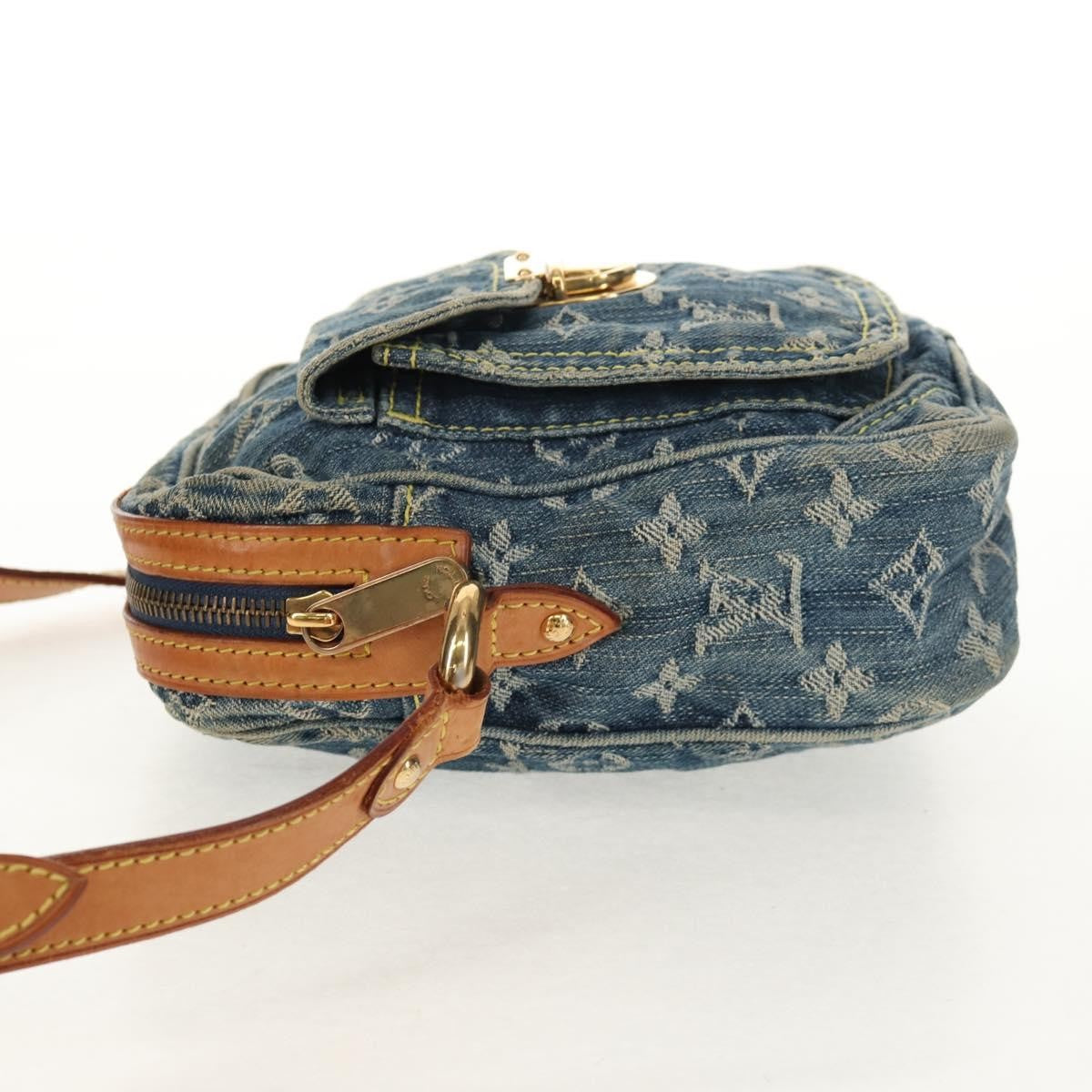 Louis Vuitton Camera Bag Monogram Denim Blue Denim_Jeans Shoulder Bag Bag (Pre-Owned)