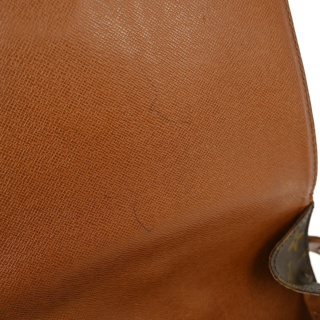 Louis Vuitton Cartouchiere Handbag Monogram Canvas Brown Canvas Shoulder Bag Bag (Pre-Owned)