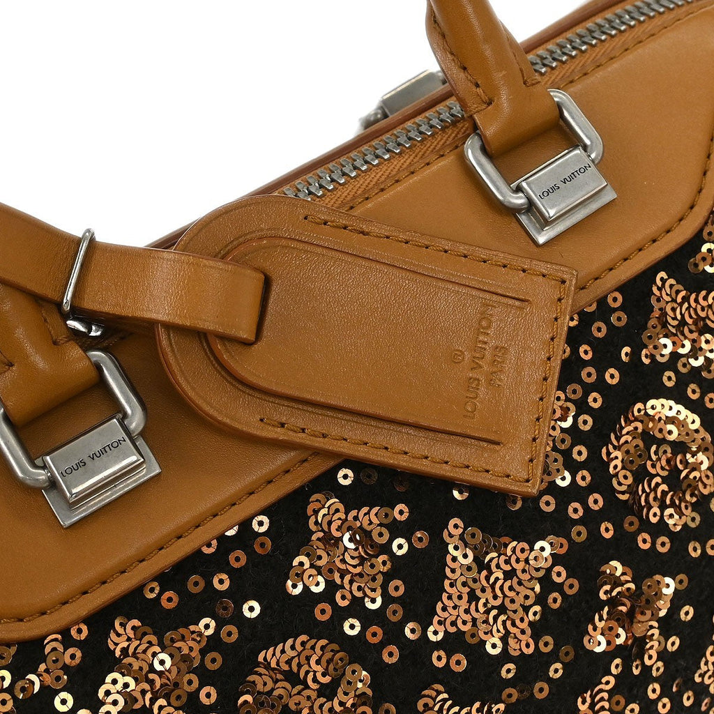 Louis Vuitton Baby Speedy Bag Limited Edition Sunshine Express Brown Leather Handbag (Pre-Owned)