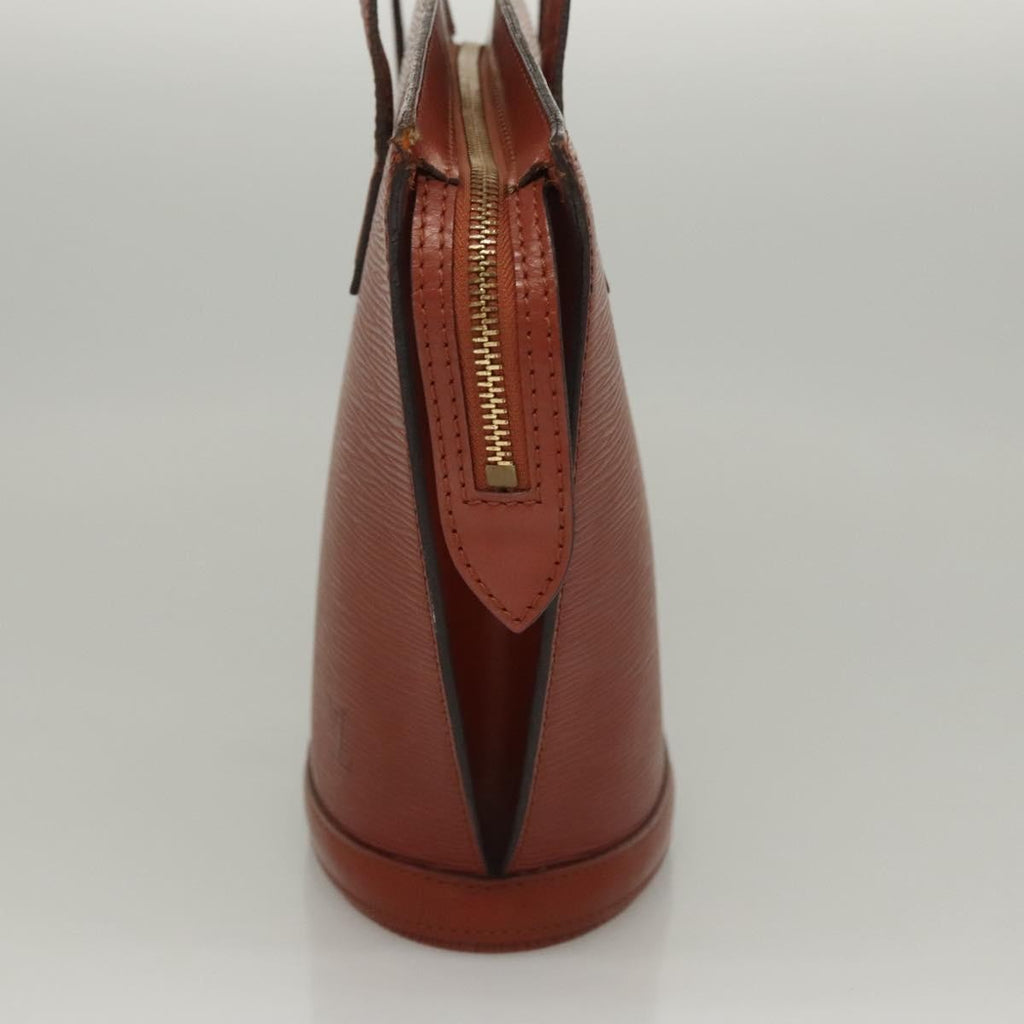 Louis Vuitton Saint Jacques Handbag Epi Leather Brown Leather Handbag (Pre-Owned)