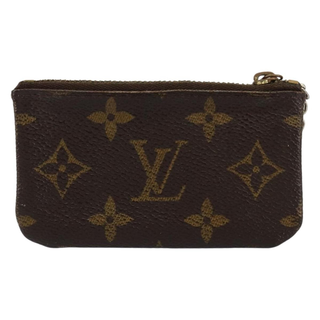 Louis Vuitton Pochette Clés Monogram Canvas Brown Canvas Wallets Accessory (Pre-Owned)