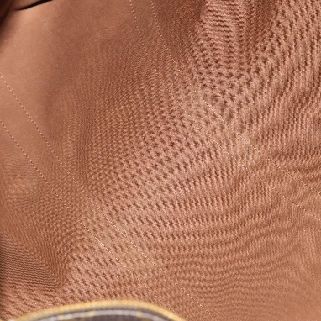 Louis Vuitton Keepall Bag Monogram Canvas Brown Canvas Travel Bag Bag (Pre-Owned)