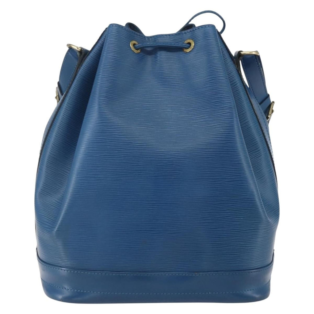 Louis Vuitton Noe Handbag Epi Leather Blue Leather Shoulder Bag Bag (Pre-Owned)