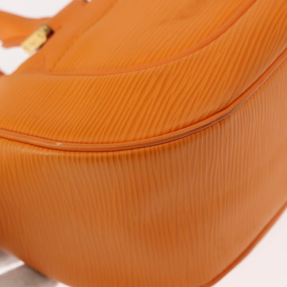 Louis Vuitton Danura Handbag Epi Orange Leather Handbag (Pre-Owned)