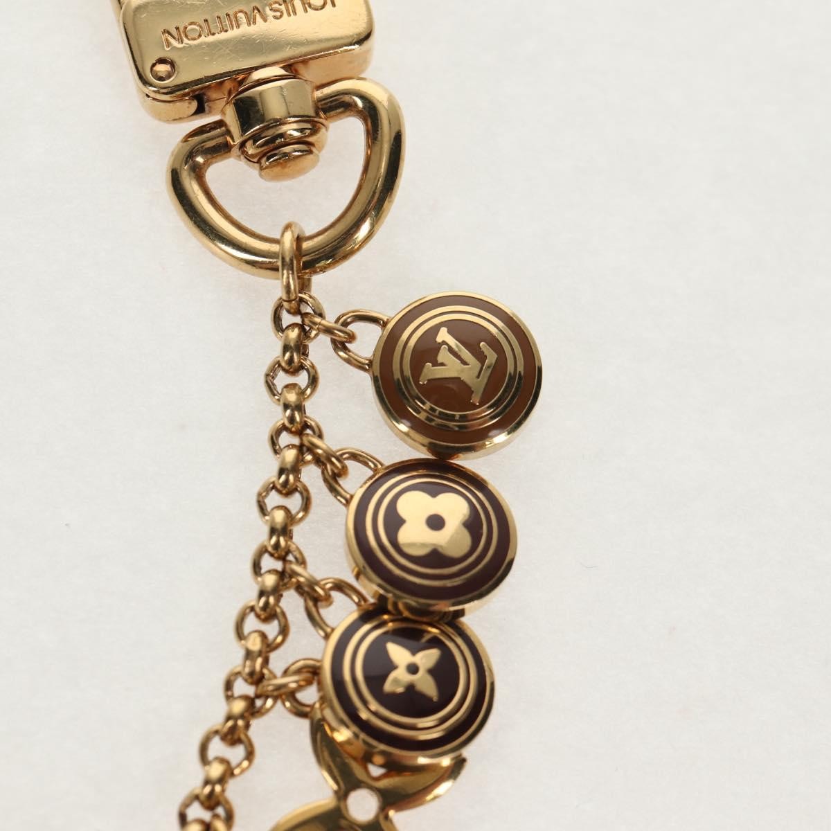 Louis Vuitton Pastilles Bag Charm And Key Holder Metal And Enamel Gold Metal Charms And Keychains Accessory (Pre-Owned)