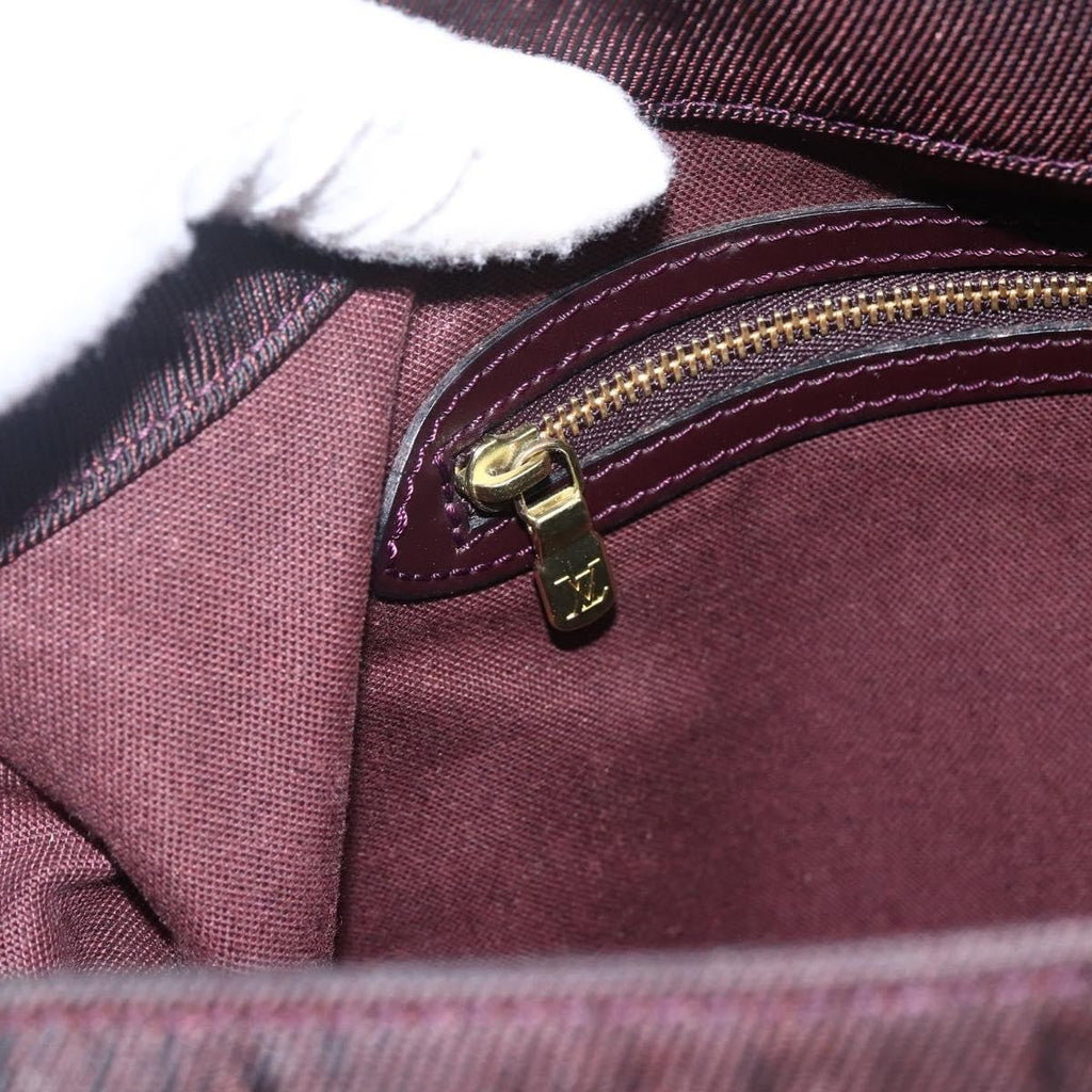 Louis Vuitton Dersou Bag Taiga Leather And Canvas Brown Leather Shoulder Bag Bag (Pre-Owned)