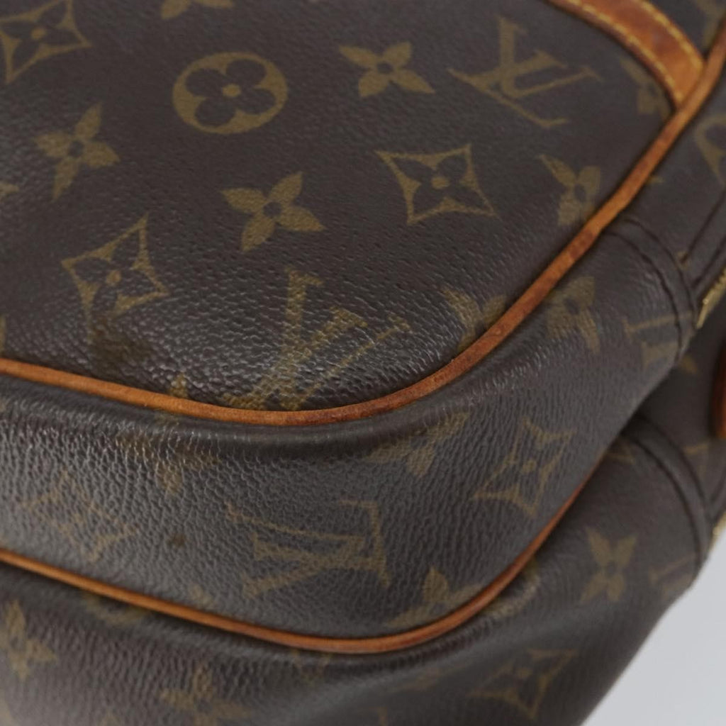 Louis Vuitton Reporter Bag Monogram Canvas Brown Canvas Shoulder Bag Bag (Pre-Owned)