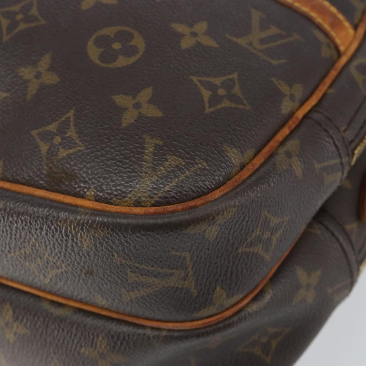 Louis Vuitton Reporter Bag Monogram Canvas Brown Canvas Shoulder Bag Bag (Pre-Owned)