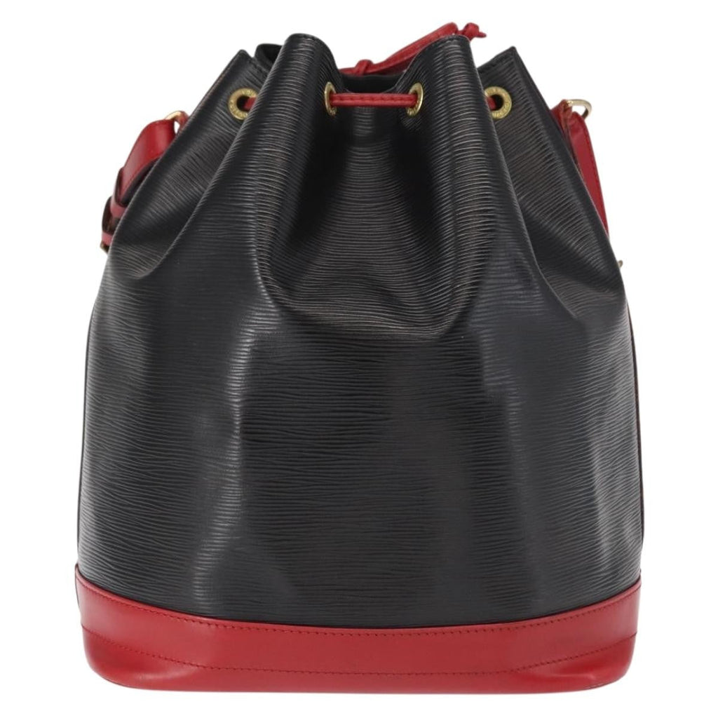 Louis Vuitton Bicolor Noe Handbag Epi Leather Black Leather Shoulder Bag Bag (Pre-Owned)