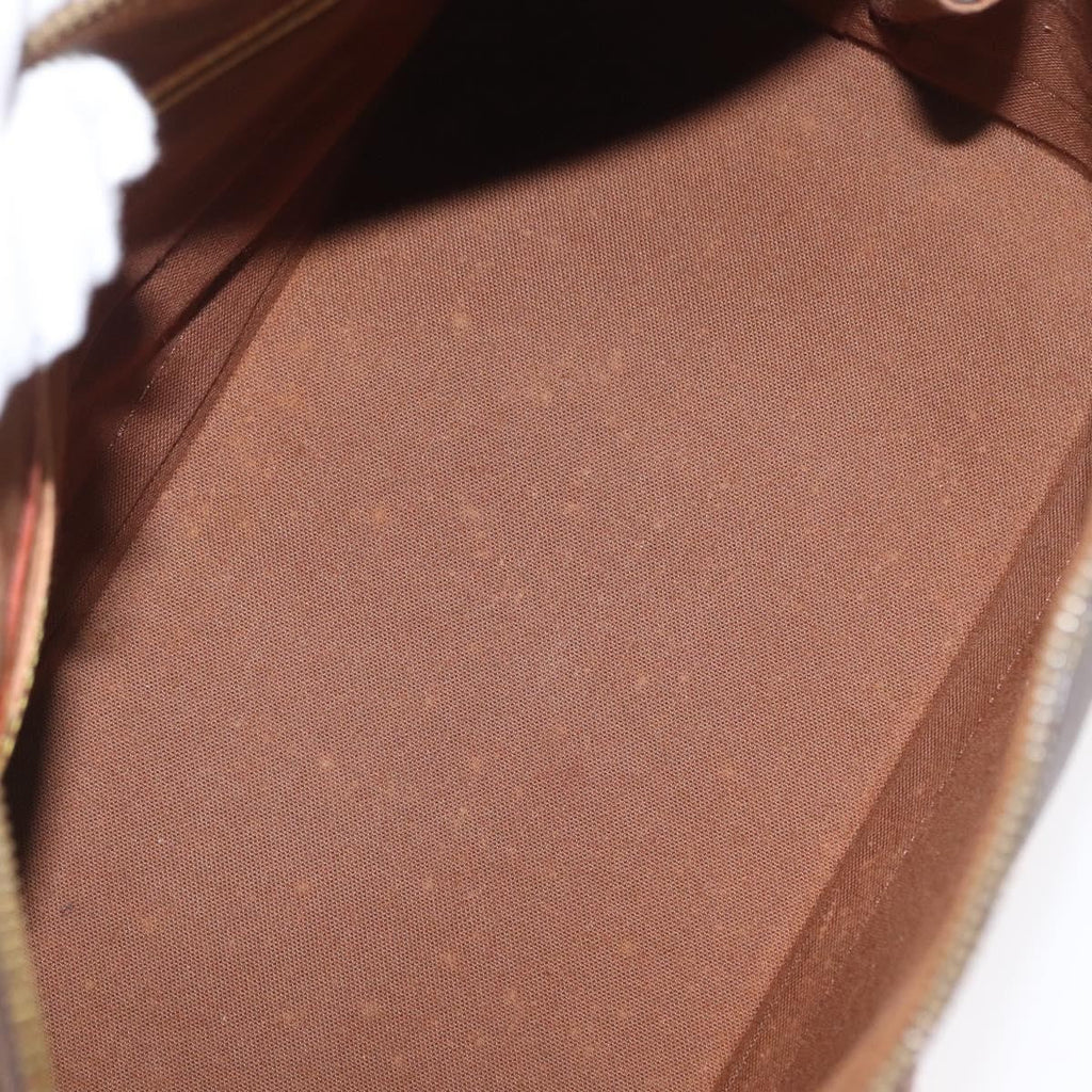Louis Vuitton Alma Handbag Monogram Canvas Brown Canvas Handbag (Pre-Owned)