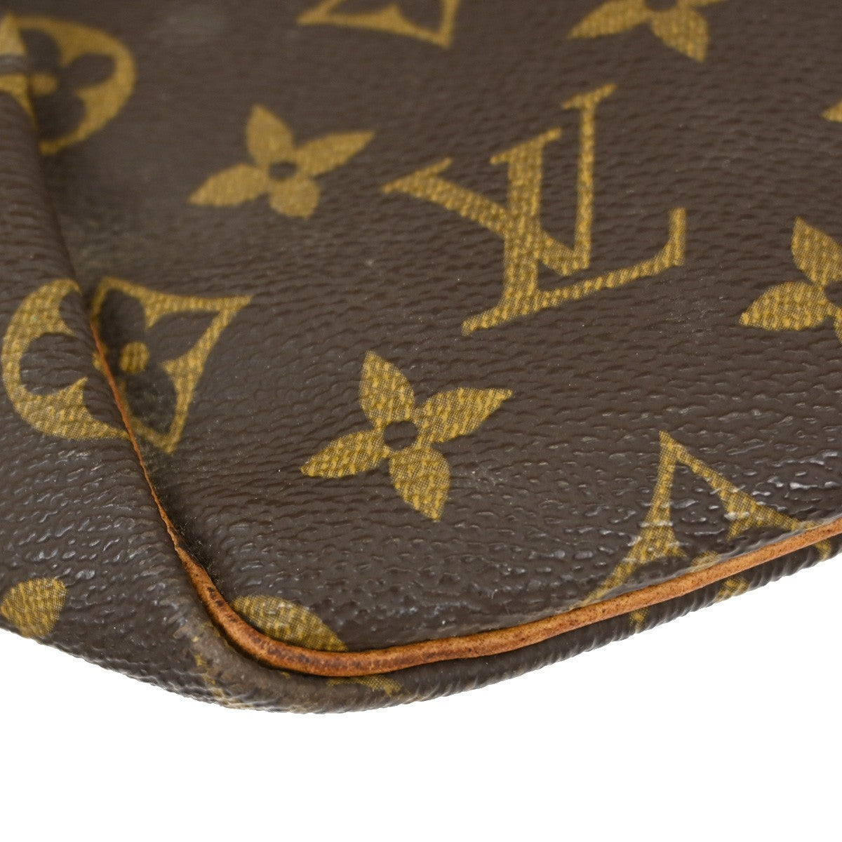 Louis Vuitton Keepall Bag Monogram Canvas Brown Canvas Travel Bag Bag (Pre-Owned)