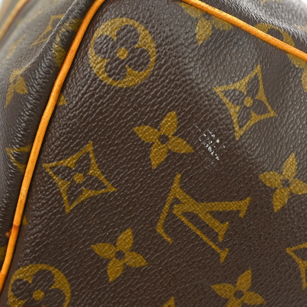 Louis Vuitton Keepall Bag Monogram Canvas Brown Canvas Travel Bag Bag (Pre-Owned)