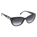 Chanel Camélia Sunglasses Plastic Black Plastic Sunglasse Accessory (Pre-Owned)