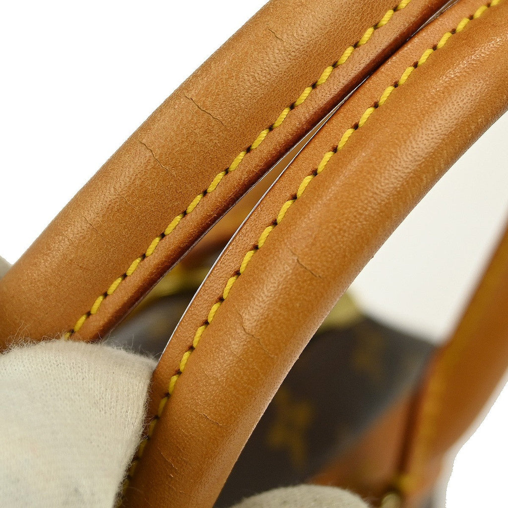 Louis Vuitton Deauville Handbag Monogram Canvas Brown Canvas Handbag (Pre-Owned)