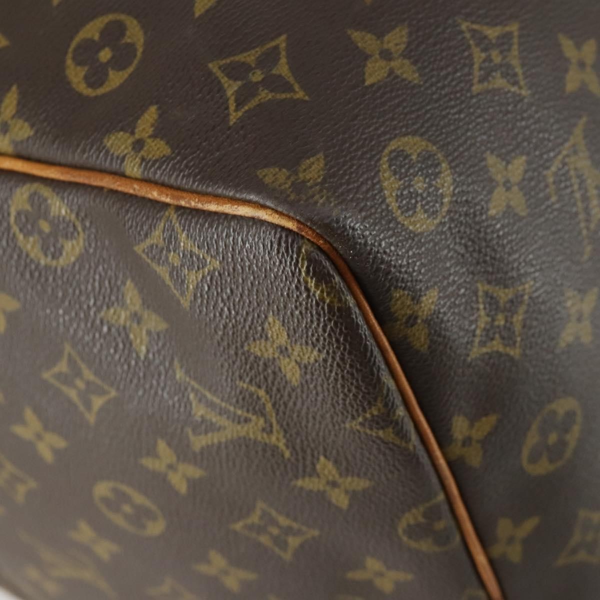 Louis Vuitton Keepall Bag Monogram Canvas Brown Canvas Travel Bag Bag (Pre-Owned)
