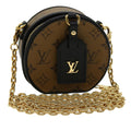 Louis Vuitton Boite Chapeau Souple Bag Reverse Monogram Giant Brown Canvas Bag (Pre-Owned)