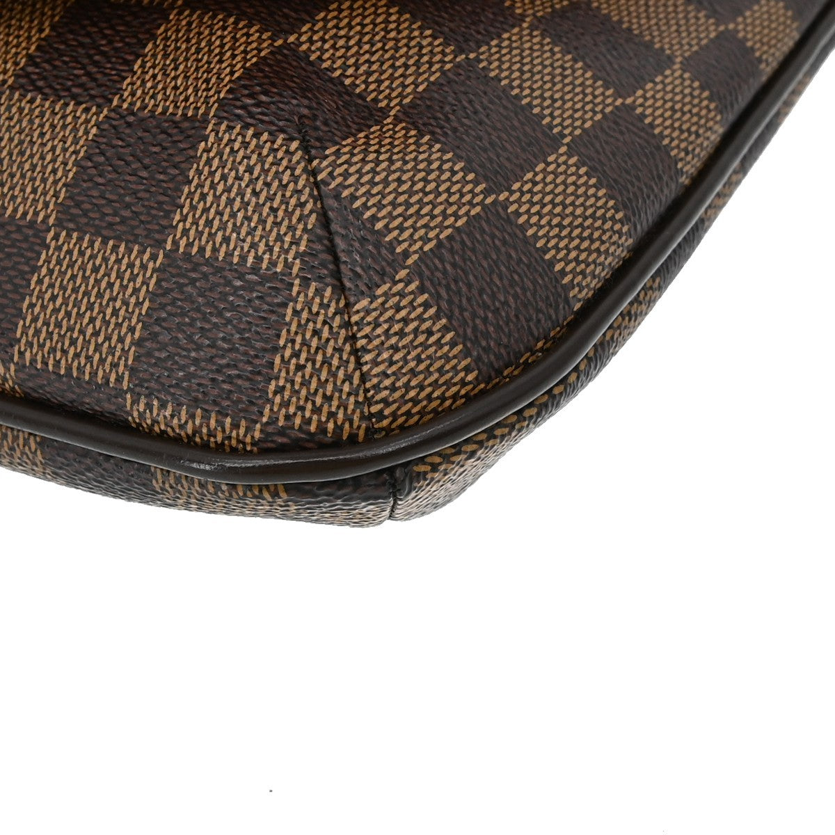 Louis Vuitton Musette Salsa Handbag Damier Canvas Brown Canvas Shoulder Bag Bag (Pre-Owned)