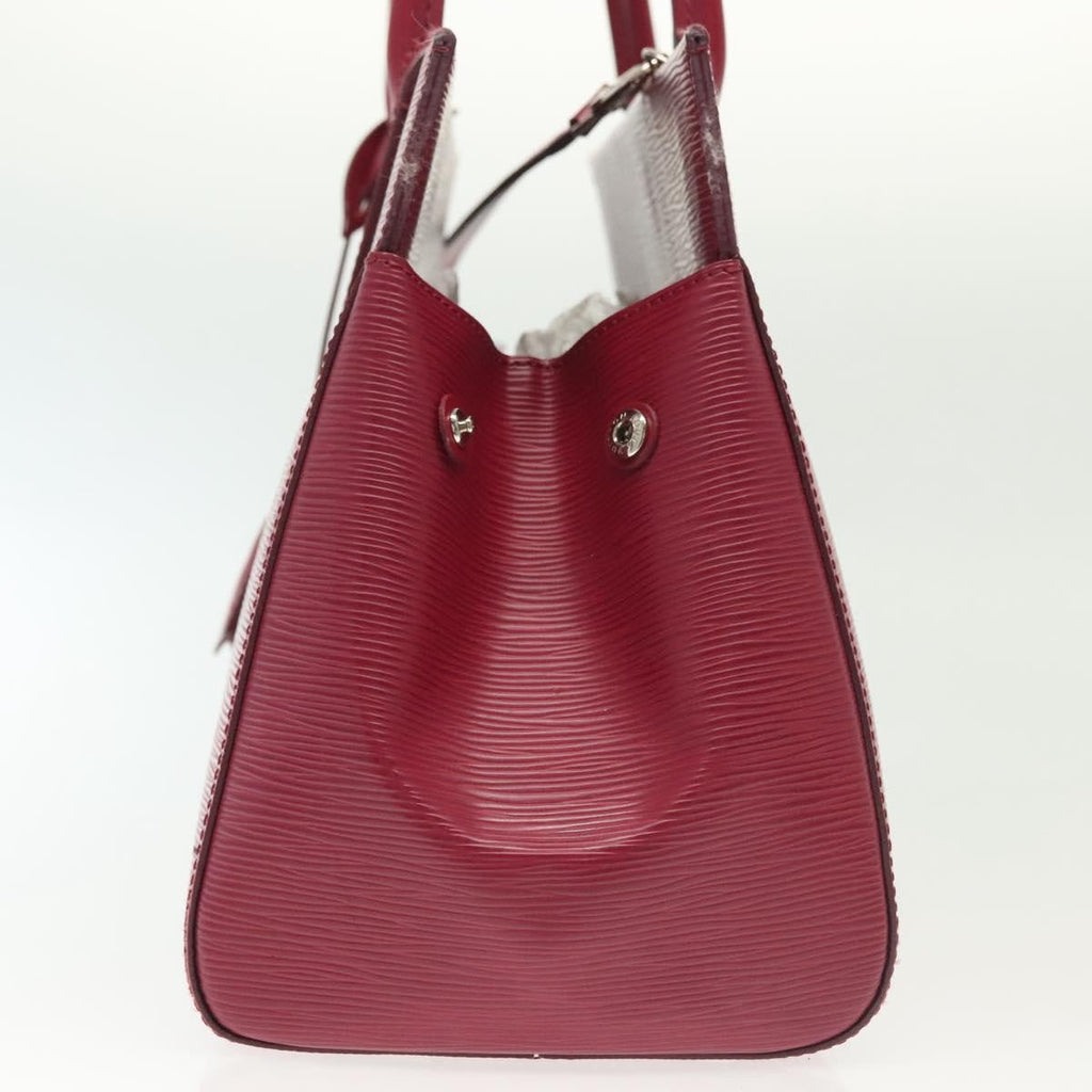 Louis Vuitton Marly Handbag Epi Leather Pink Leather Bag (Pre-Owned)