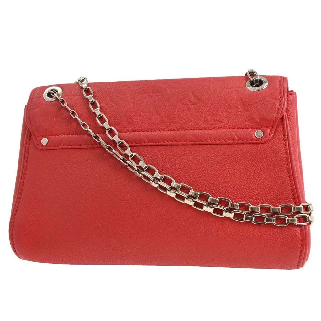 Louis Vuitton Saint Germain Handbag Monogram Empreinte Leather Pink Leather Shoulder Bag Bag (Pre-Owned)