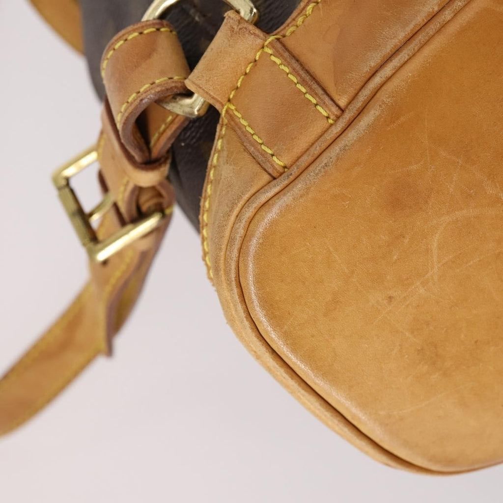 Louis Vuitton Vintage Montsouris Backpack Monogram Canvas Brown Canvas Backpack Bag (Pre-Owned)