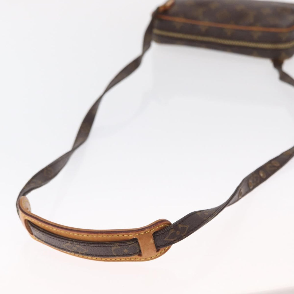 Louis Vuitton Pochette Marly Bandouliere Bag Monogram Canvas Brown Canvas Shoulder Bag Bag (Pre-Owned)