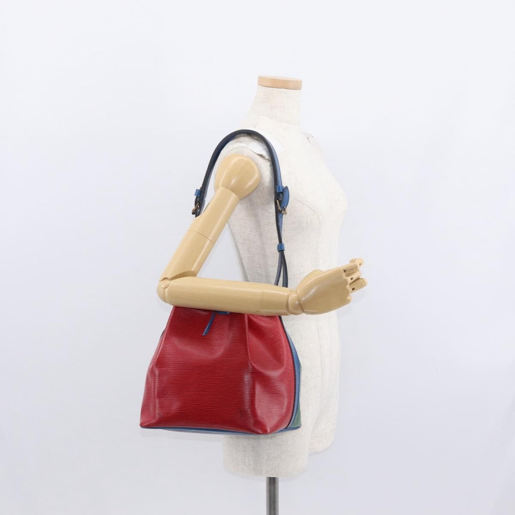 Louis Vuitton Tricolor Petit Noe Nm Handbag Epi Leather Multicolour Leather Shoulder Bag Bag (Pre-Owned)