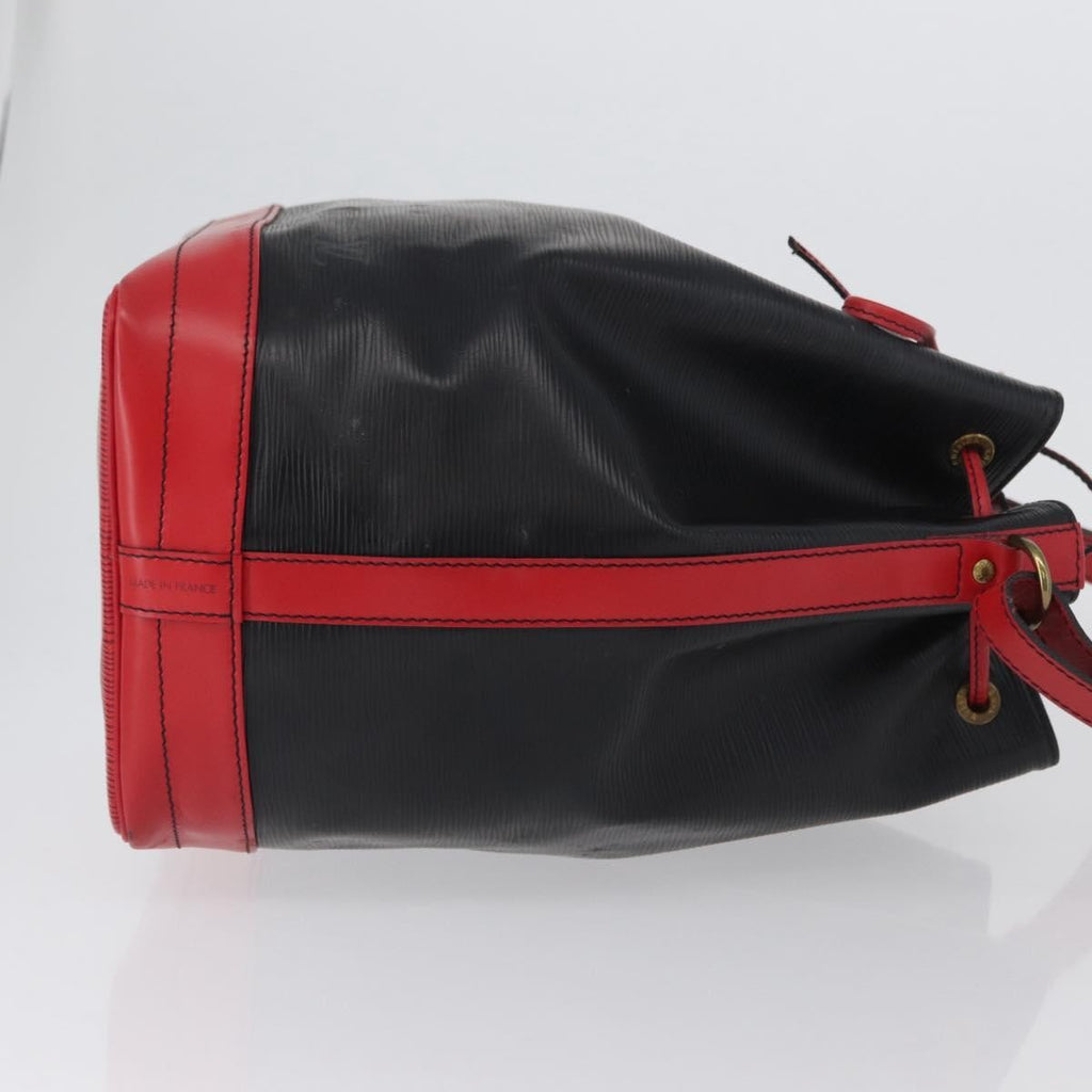 Louis Vuitton Bicolor Noe Handbag Epi Leather Black Leather Shoulder Bag Bag (Pre-Owned)