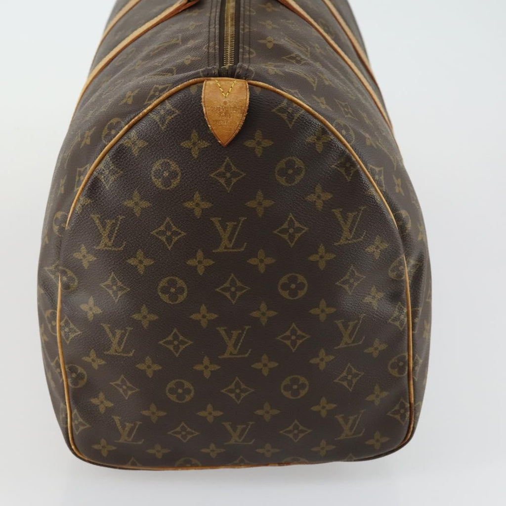 Louis Vuitton Keepall Bag Monogram Canvas Brown Canvas Travel Bag Bag (Pre-Owned)