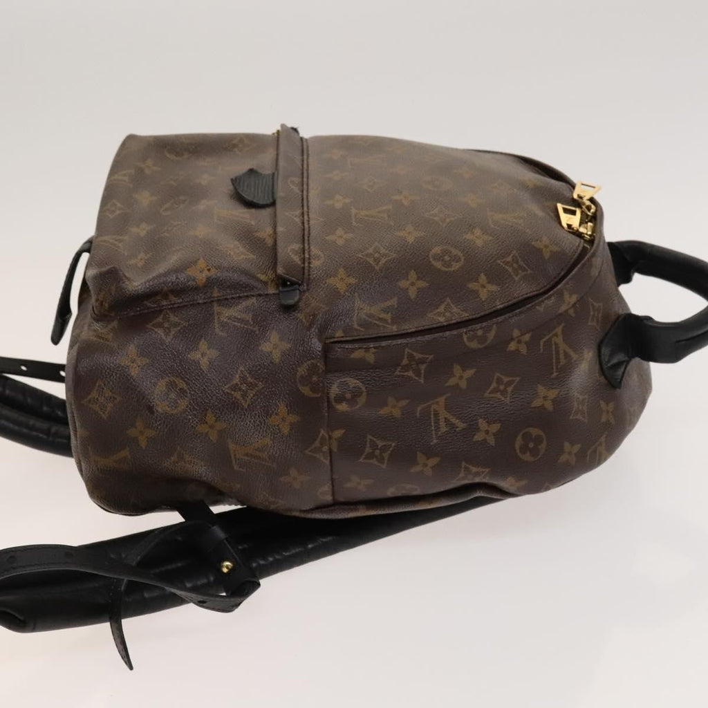 Louis Vuitton Palm Springs Backpack Monogram Canvas Brown Canvas Backpack Bag (Pre-Owned)