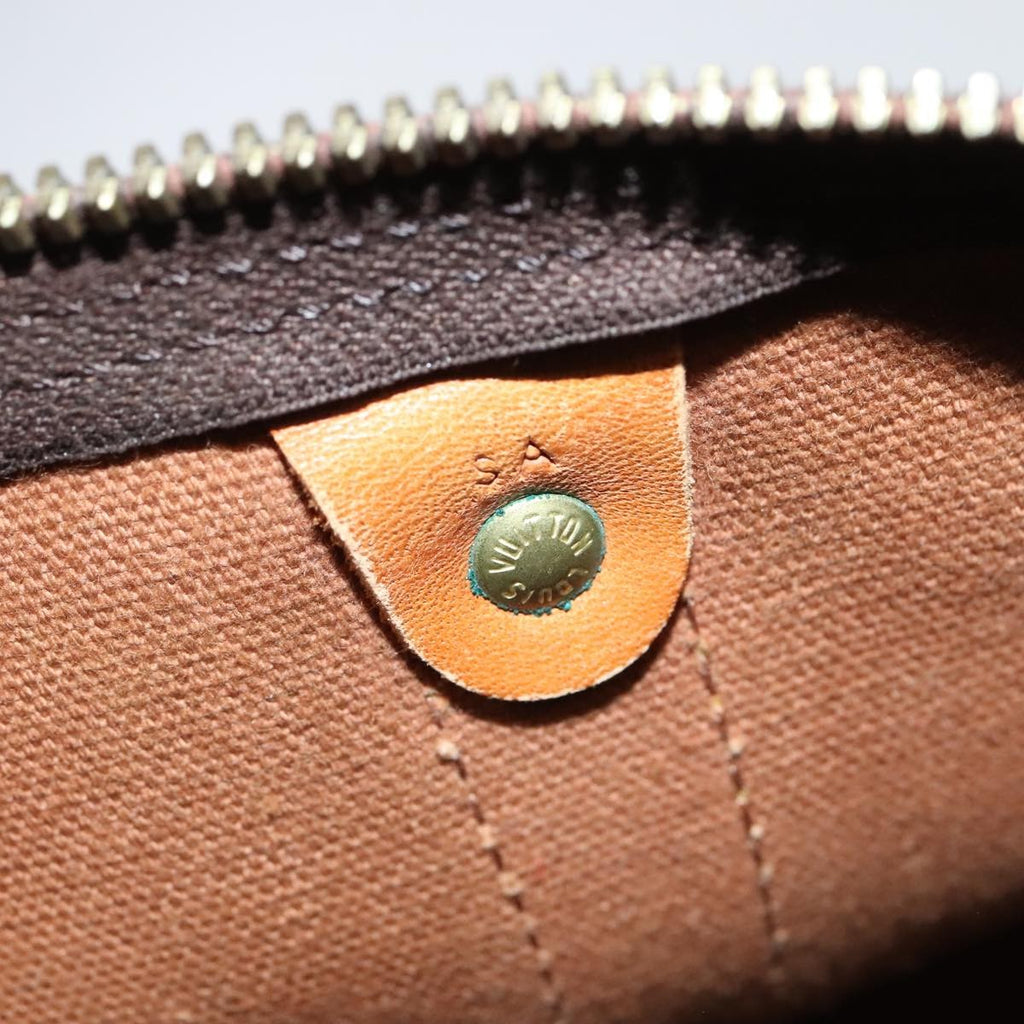 Louis Vuitton Keepall Bag Monogram Canvas Brown Canvas Travel Bag Bag (Pre-Owned)