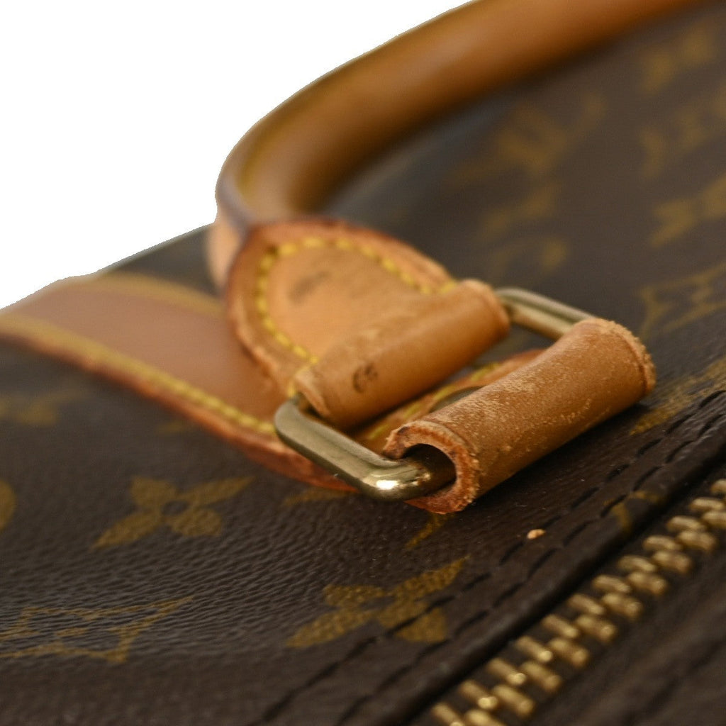 Louis Vuitton Keepall Bag Monogram Canvas Brown Canvas Travel Bag Bag (Pre-Owned)