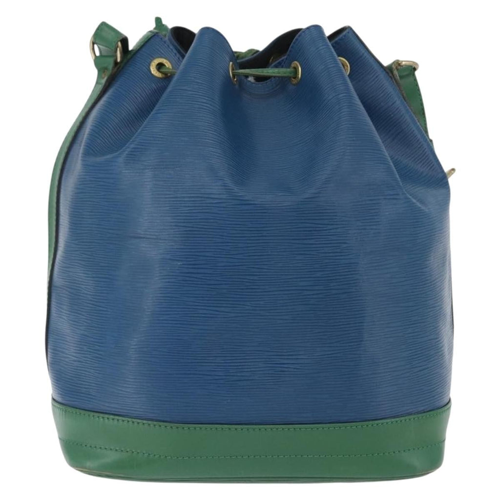 Louis Vuitton Bicolor Noe Handbag Epi Leather Blue Leather Shoulder Bag Bag (Pre-Owned)