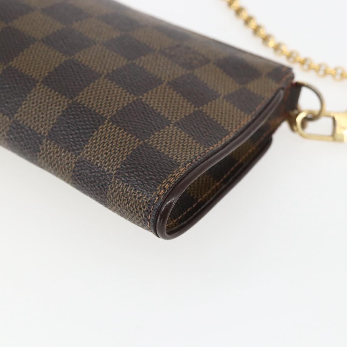 Louis Vuitton Sophie Handbag Damier Brown Canvas Clutche & Pouche Bag (Pre-Owned)