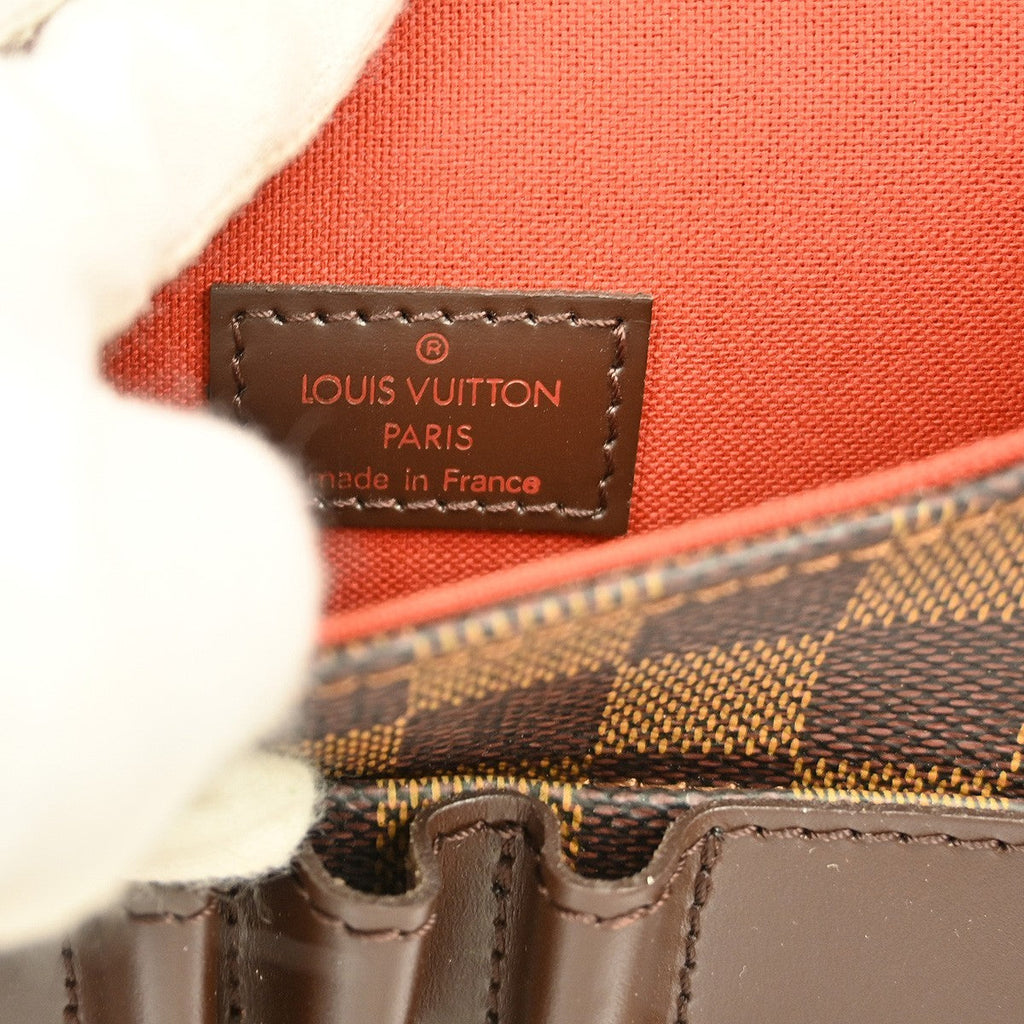 Louis Vuitton Portobello Messenger Damier Brown Canvas Shoulder Bag Bag (Pre-Owned)